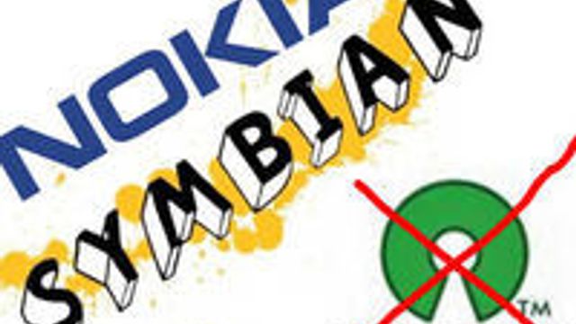 Symbian ikke lenger åpen kildekode