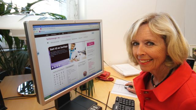 Ministeren åpnet ny helseportal