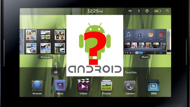 RIM vil kjøre Android apps på Playbook