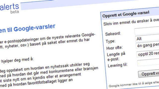 Finn ut hva som skrives om deg