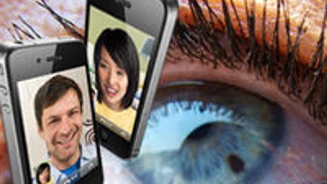 Nei, iPhone-skjermen slår ikke øyet