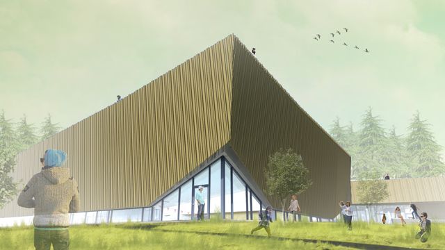 Med 15 energibrønner og 650 kvm solceller blir dette Norges mest energieffektive svømmehall