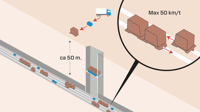 Nytt tunnelsystem skal fjerne lastebiler fra sveitsiske veier