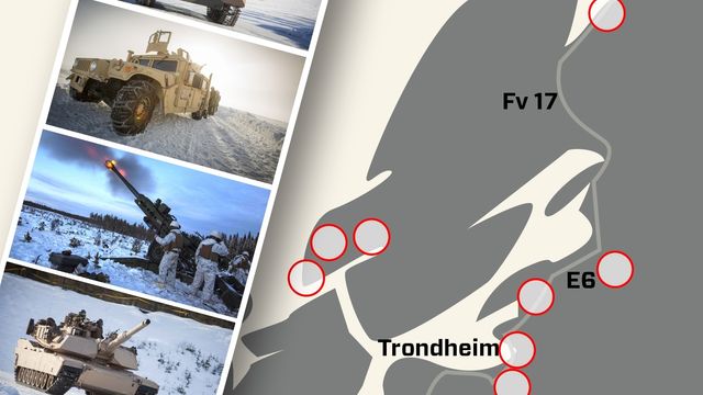 Amerikanerne fant rust og lekkasjer på militærutstyret de har lagret i Norge