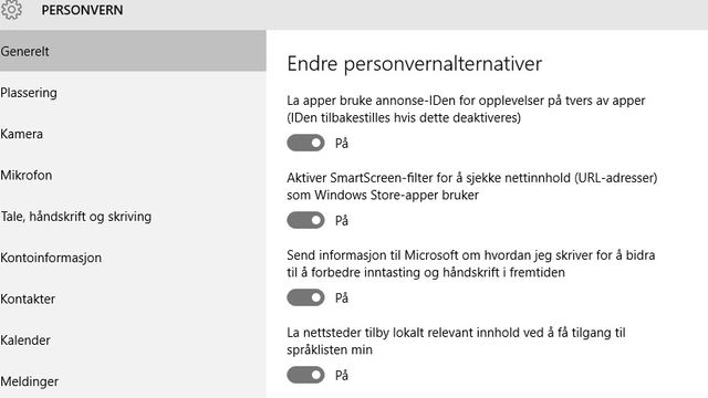 Kontroversiell datainnsamling ikke bare i Windows 10