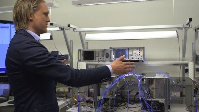 Ericsson viste fram lynrask «5G»