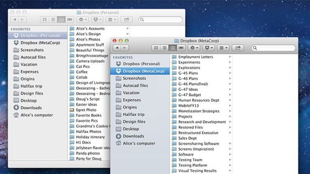 Forbedret Dropbox åpnet for bedrifter
