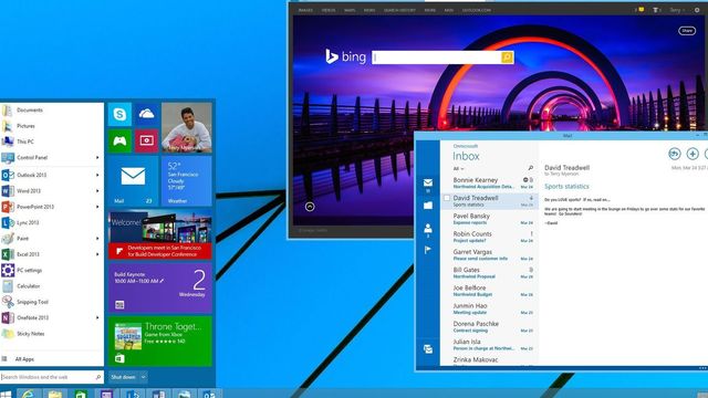 Anså Windows-skrivebordet som en app