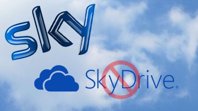 Ikke mer SkyDrive