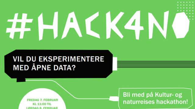 Hackaton med åpne kulturdata