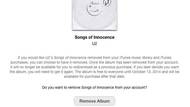 Slik fjerner du U2 fra iTunes