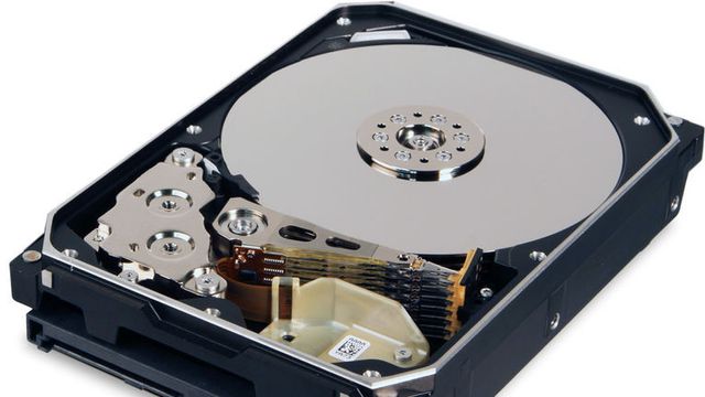Viser verdens største harddisk