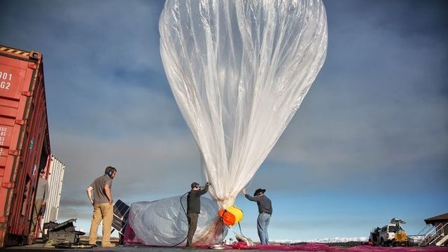Ballongen gir deg Internett