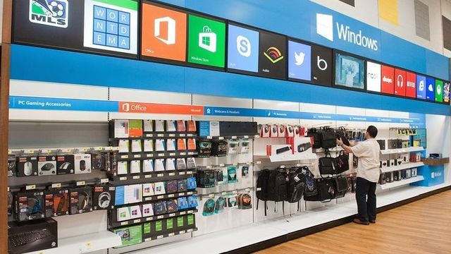 Microsoft åpner 600 nye butikker