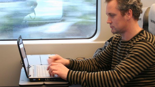 Plutselig blir det 4G på toget