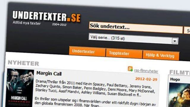 Razzia mot svensk nettsted