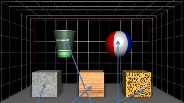 Microsoft med force feedback-skjerm