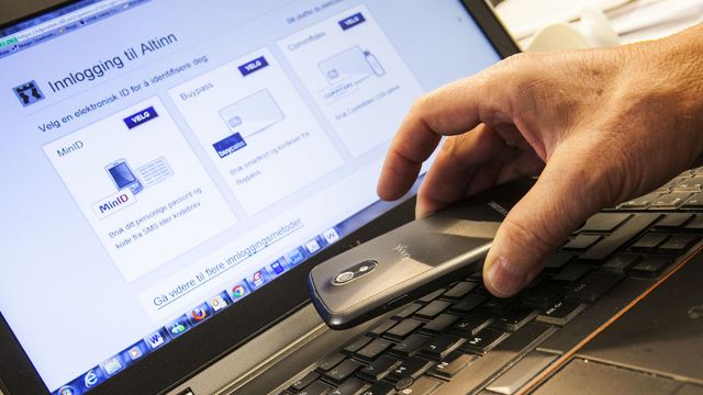 Altinn kjører på 2,5 prosent av kapasitet