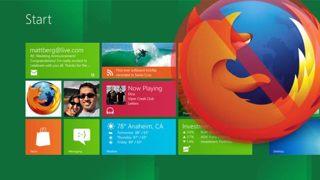 Gir opp Firefox i metro-drakt