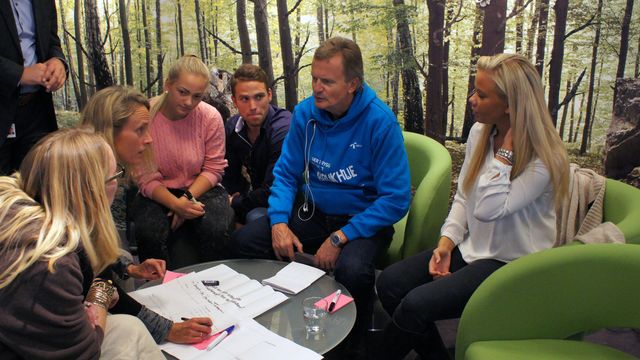 Her møter Telenor-sjefen sine beste kunder