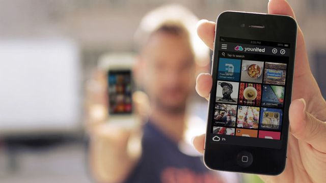 Skylagring med portal til alternativene