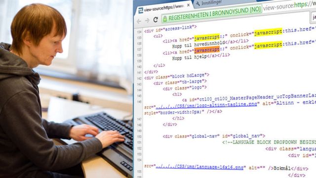 Slåss mot JavaScript i Altinn