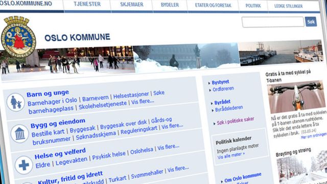 Oslo får nye nettsider for 15 millioner