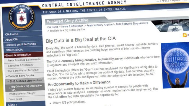 CIA jager big data