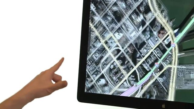 Berøringsskjerm uten berøring?