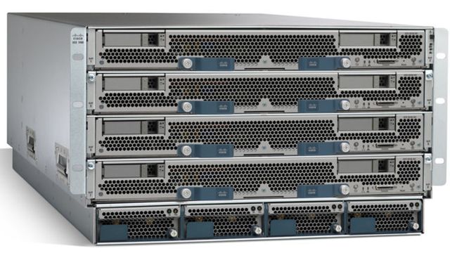 Cisco-rakett på servermarkedet
