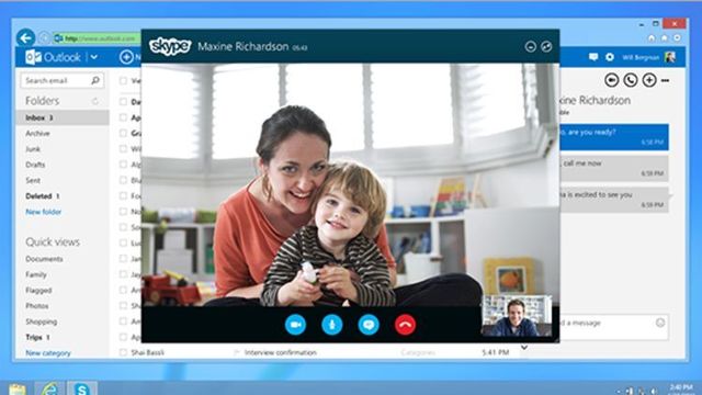 Skype integreres med Outlook.com