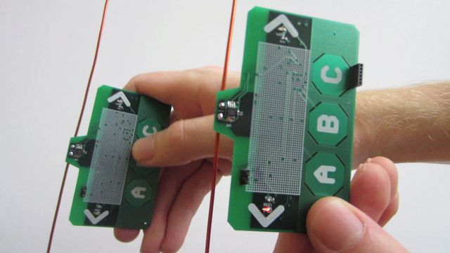 Kommuniserer trådløst uten batterier