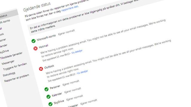 Microsofts datasenter ble for varmt