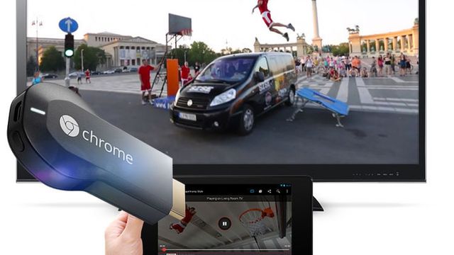 «Flytter» Chrome til tv-en
