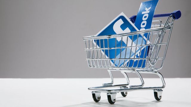 Facebook tester ut handleknapp