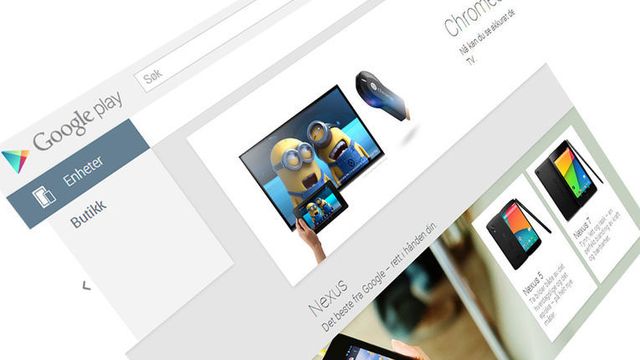 Nå selger Google Play maskinvare i Norge