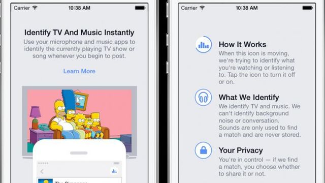 Facebook får et snev av «Shazam»