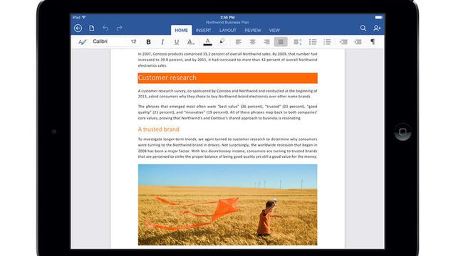 Office er klar for iPad