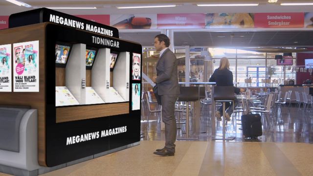 Bladet trykkes mens du venter