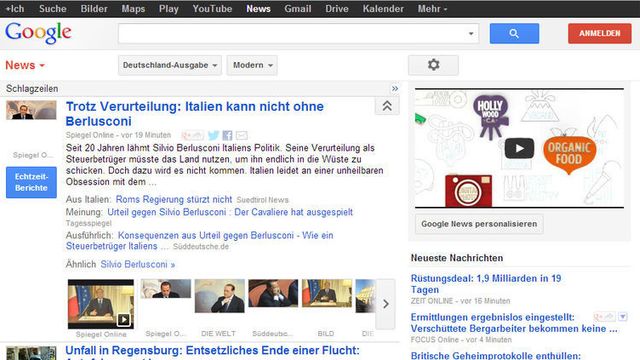 Tyske aviser blir værende hos Google