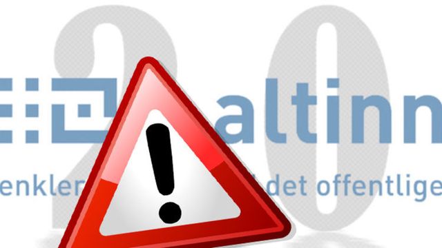 Altinn-krøll rett før fristen