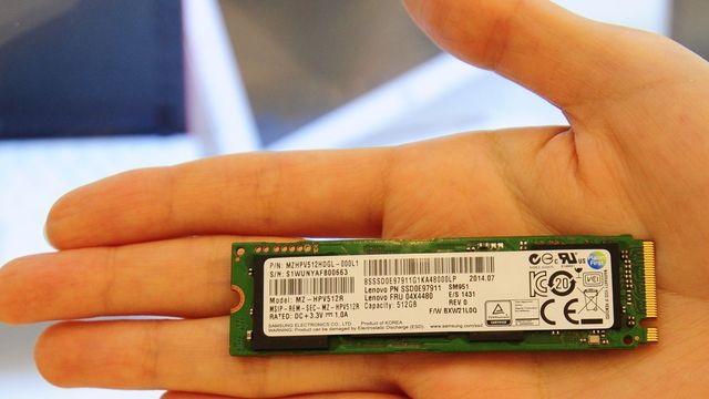Mye raskere SSD