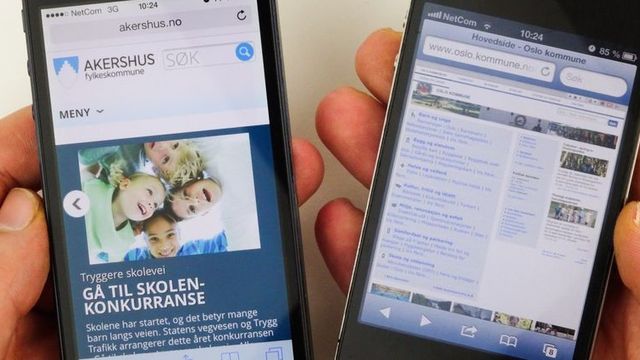 Stat og kommune strever med mobil