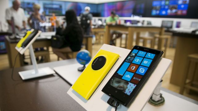 WinPhone spiser andeler
