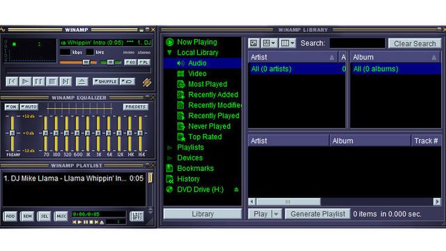 WinAmp lever videre