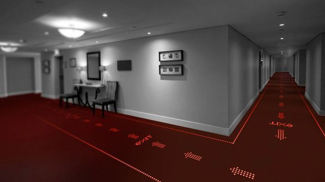 Gulvet er den nye skjermen