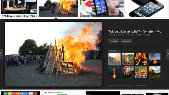 Raser mot forbedret bildesøk