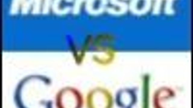 Spesiell krig mellom Google og Microsoft