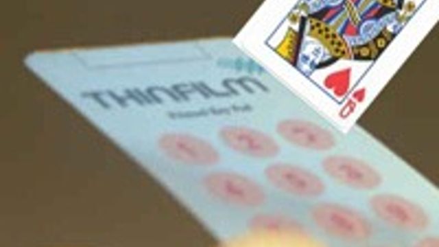 Vil bruke Thin Film-teknologien i spillkort