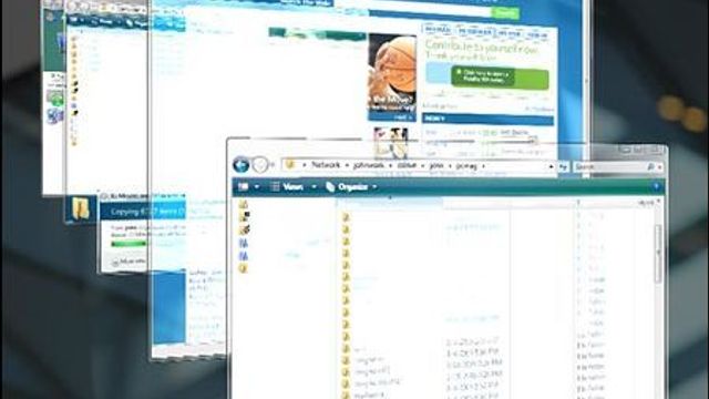 Grafikk-sterke PC-er tåler Aero godt